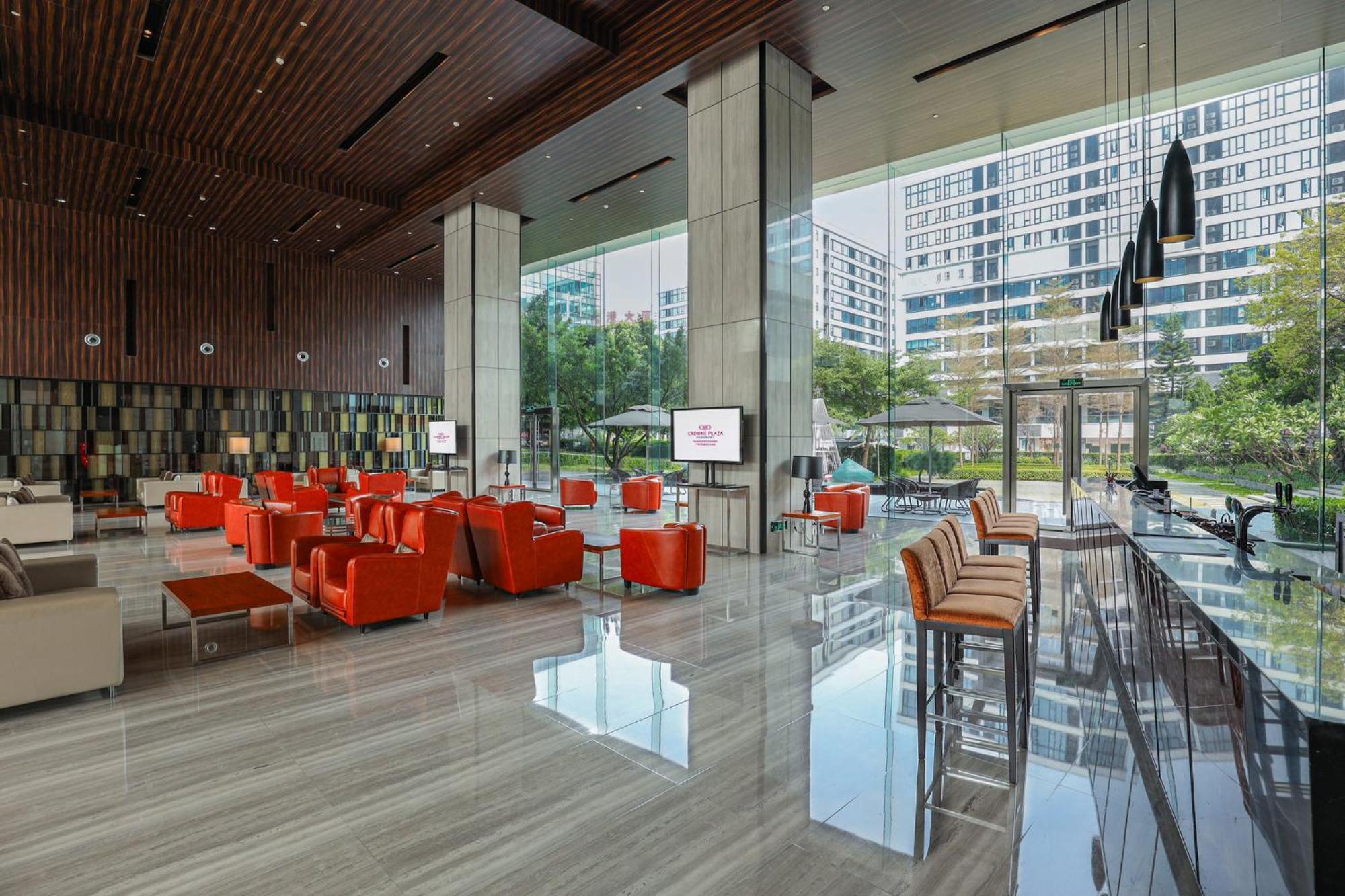 Crowne Plaza Guangzhou Huadu By Ihg - Free Shuttle Bus Between Hotel To Exhibition Center During Canton Fair Dış mekan fotoğraf